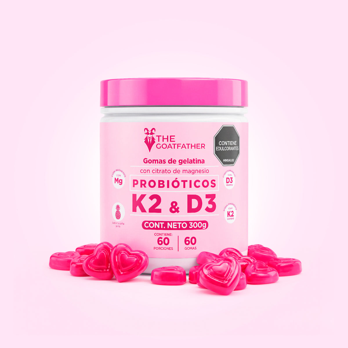 GOMITAS de PROBIÓTICOS con K2&D3