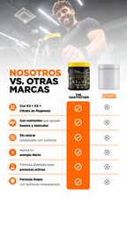 GOMITAS de K2&D3  con CITRATO de MAGNESIO