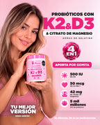 GOMITAS de PROBIÓTICOS con K2&D3