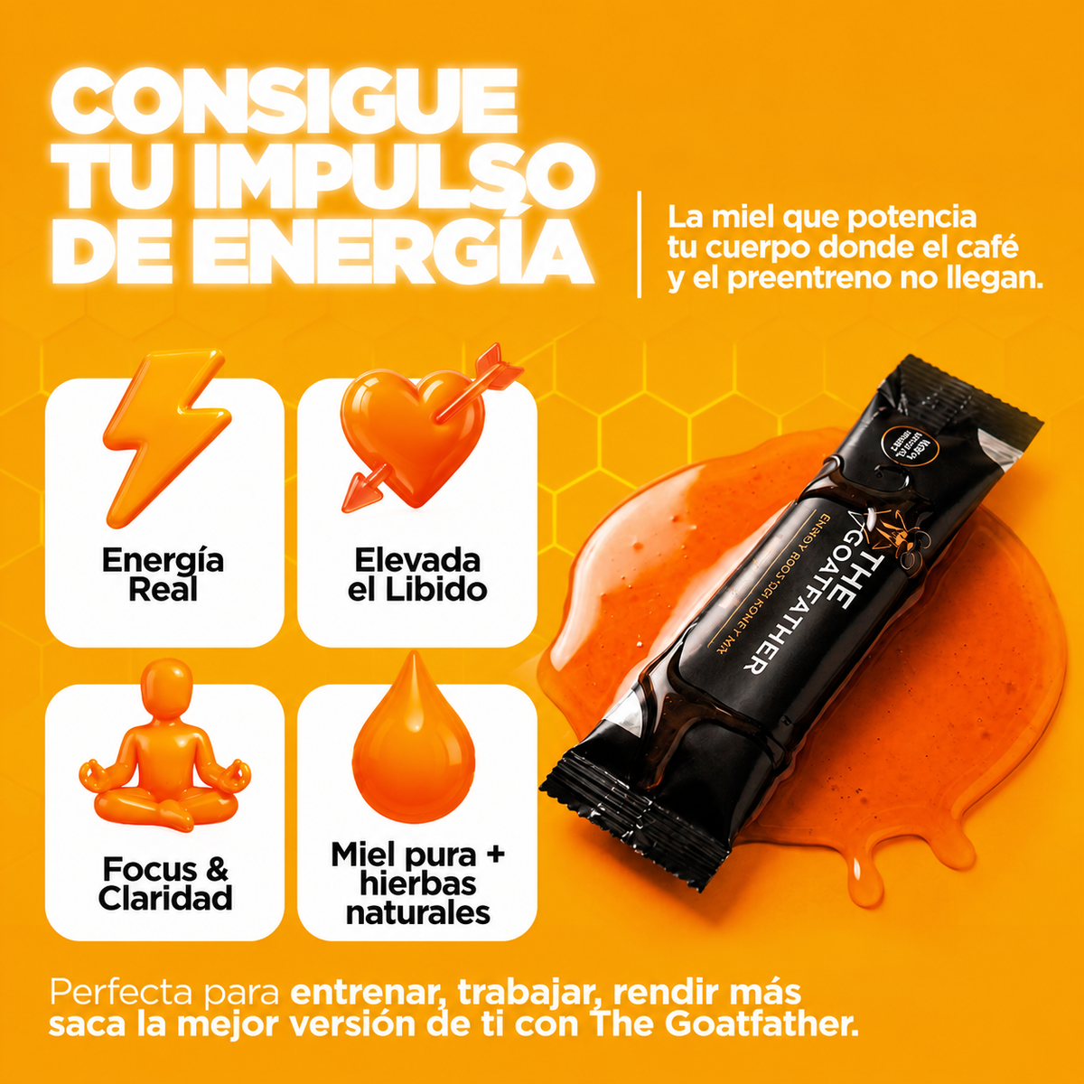 Miel Funcional - Energía Natural 38 Hierbas