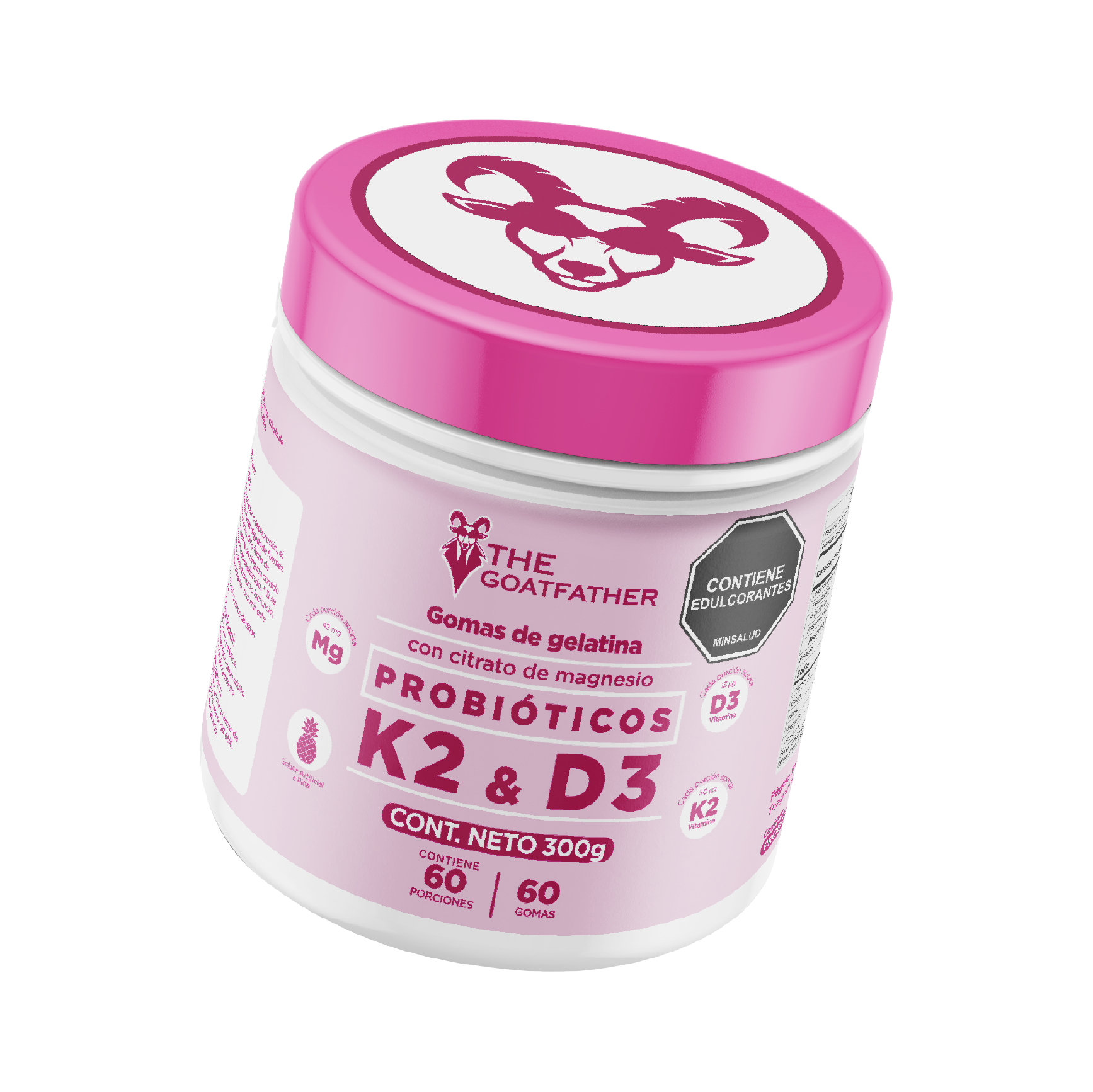 GOMITAS de PROBIÓTICOS con K2&D3 Imagen principal del producto