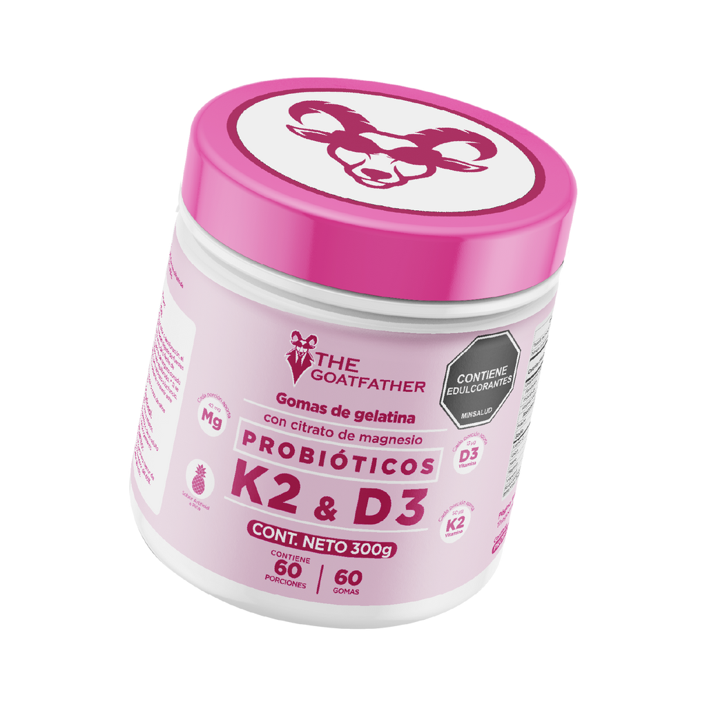 GOMITAS de PROBIÓTICOS con K2&D3