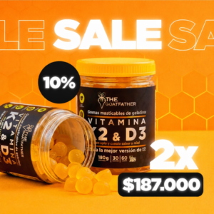 2 Tarros de vitaminas